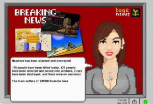 좀비 바이러스 게임 게임 플레이 화면 2